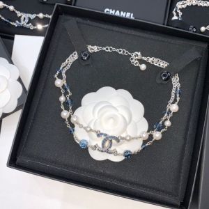 Chanel Choker - Denim Blue ccjw727-mn