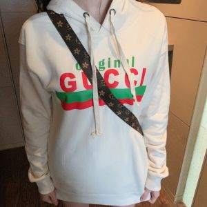 Gucci logo hooded sweatshirt ggcz0002a apricot