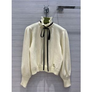 Gucci Wool Sweater - Wool and cashmere sweater with ruffles Style ‎666015 XKBZ5 9791 ggxx389012011