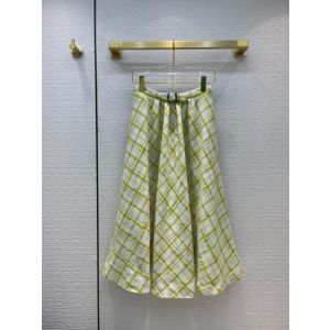 Dior Skirt - Mid-Length Skirt Check'n'Dior Wool dioryg315907031