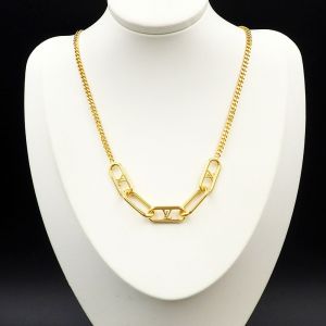 Louis Vuitton LV Edge Cadenas Necklace Brass Gold 13001727