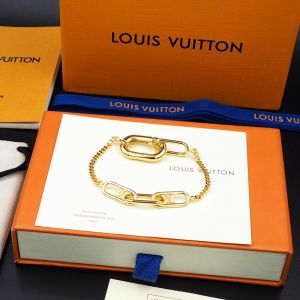 Louis Vuitton Bracelet - M00325  MINI SIGNATURE CHAIN lvjw273207041-cs