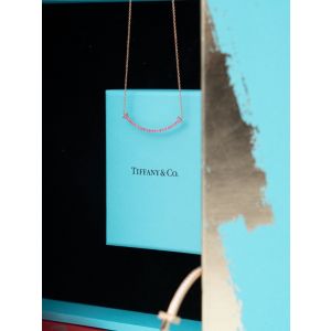 Tiffany n Co. Necklace - Smile Limited Edition Pink tifjw1899-hj