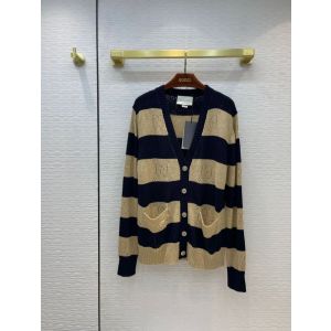 Gucci Wool Cardigan - GG knit striped wool cardigan Style ‎649595 XKBPH 2420 ggyg318707061