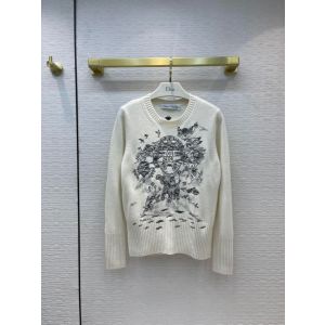 Dior Cashmere Sweater - SWEATER Ecru Dior Des Vents Cashmere Reference: 154S32AM010_X0800 dioryg338308071a