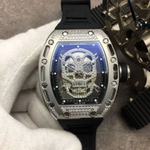 Richard Mille Tourbillon RM052 Skull Watches rmbf02271017b Silver