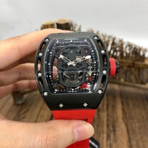 Richard Mille Tourbillon RM052 Skull Watches rmbf02290624a Red