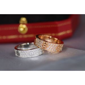 Cartier Ring - Wide Full Gems carjw1040-zq