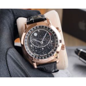 Patek Philippe 6104R-001 Watches ppzy02811129b Rose Gold Black