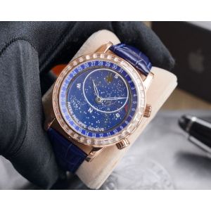 Patek Philippe 6104R-001 Watches ppzy02821129a Rose Gold Blue