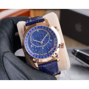 Patek Philippe 6104R-001 Watches ppzy02821129b Rose Gold Blue