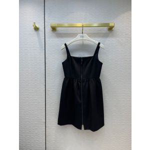 Dior Strap Dress - SHORT ZIPPED DRESS Double-Sided Wool Reference: 141R70A1194_X4292 dioryg303606131b