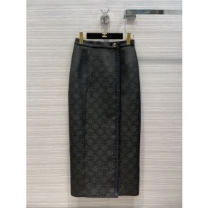 Chanel Skirt - Wool & Silk Jacquard Ecru Ref. P71060 V62263 NC641 ccxx341208131