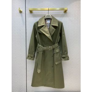 Burberry Trench Jacket - Pocket Detail Technical Cotton Belted Coat 80431911 buryg322907131b