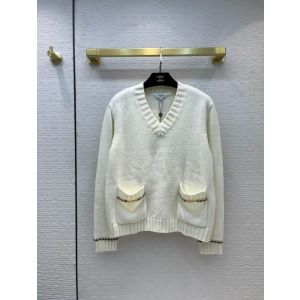 Chanel Wool Sweater - V Neck Sweater ccyg358409151a