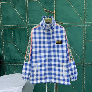 Gucci Hooded Jacket Unisex - Gucci Pineapple check nylon jacket Style ‎669141 ZAIET 9145 ggsd4321031022