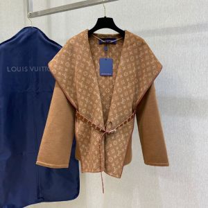 Louis Vuitton Hooded Wrap Coat - Short lvcf07210927a
