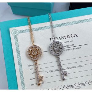Tiffany n Co. Necklace - Petals Key Pendant tifjw230104171-cs