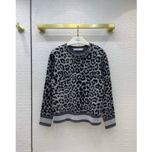 Dior Cashmere Sweater - Black and Gray Mizza Double-Sided Technical Cashmere Reference: 154S55AM005_X8830 dioryg358409171