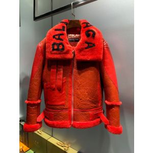 Balenciaga Leather Jacket bbcf07330922e