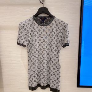 Louis Vuitton Shirt - 1A8RQL Shiny Monogram Knitted Top lvst283105201