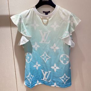 Louis Vuitton T-shirt - BLUE LAGOON MONOGRAM FLOUNCE lvst254604211