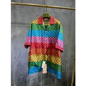 Gucci Silk Blouse Unisex - Multicolor ggsd255204211