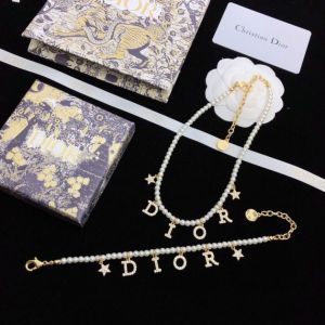 Dior bracelet / Dior necklace diorjw1214-cs