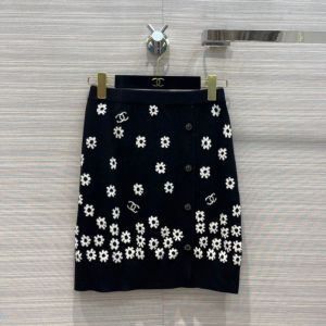 Chanel Knitted Skirt ccxx4344032122a