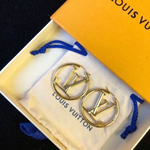 Louis Vuitton Earrings - M64288  LOUISE HOOP EARRINGS lvjw248305231-cs