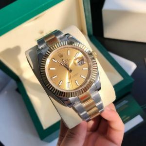 Rolex Datejust Oyster 41mm Oystersteel and Yellow Gold M126333-0009 Man Watches