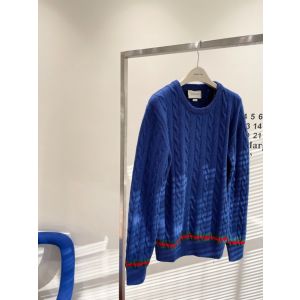 Gucci Cashmere Sweater Unisex - Ribbon twist knit sweater Style  ‎673489 XKB2N 4684 ggub397912181
