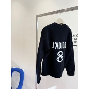 Dior Sweater - J'ADIOR 8' BOXY SWEATER Black Cashmere Reference: 924S55AM009_X9330 diorub398212141