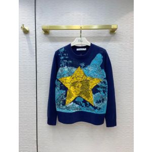 Dior Cashmere Sweater - SWEATER Blue Dior Around The World Cashmere Reference: 154S57AM018_X5832 dioryg346508231