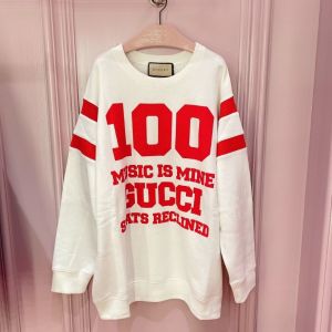 Gucci Sweater Unisex - Gucci 100 cotton sweatshirt ggst374110211