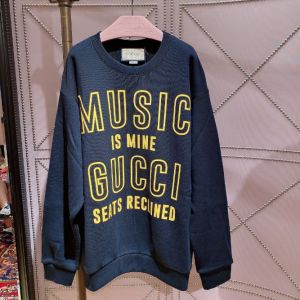 Gucci Sweater Unisex - Gucci 100 cotton sweatshirt ggst374210211