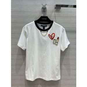 Louis Vuitton T-shirt - 1A99A5  LIMITED EDITION - LIPSTICK PATCHES T-SHIRT lvxx329607251