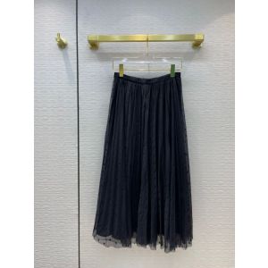 Dior Skirt - DIORAMOUR MID-LENGTH PLEATED SKIRT Reference: 151J56A8959_X3250 dioryg328407241b