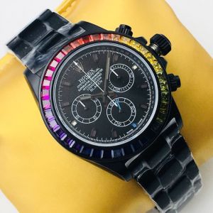 Rolex Blaken Daytona Rainbow Matte Watches rxbf02211013