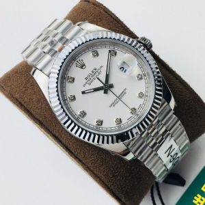 Rolex Datejust Watches rxbf02240929b Silver White Diamond
