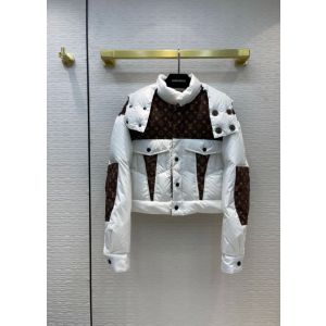 Louis Vuitton MONOGRAM Monogram accent padded jacket (1A9DIM)