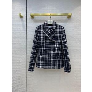 Dior Wool Coat Jacket - check'n'dior pop wool twill Reference: 141V26A1342_X0825 dioryg314006291
