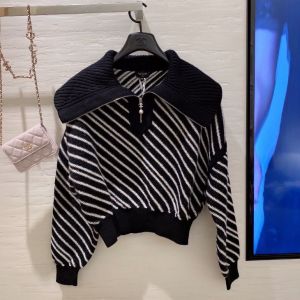 Chanel Cashmere Sweater - Cashmere Black & Ecru Ref.  P71420 K10234 NE765 ccst342608281