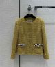 Chanel Jacket - Embroidered Iridescent Tweed Gold, Yellow, White & Black Ref.  P73959 V65555 NL376 ccyg6193013123