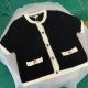Chanel Knitted Cardigan Short Sleeve ccsd4423033122