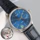 Rolex Cellini Date White Gold Blue Guilloche Dial 39mm Watch m50519-0006