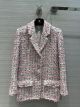 Chanel Jacket - Embroidered Cotton Tweed Ecru, Pink, Blue & Green Ref.  P73943 V65611 NL417 ccxx6164012923