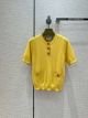 Gucci Knitted Shirt - COTTON LUREX KNIT T-SHIRT Style  ‎691576 XKCHF 7379 ggyg5210073022a