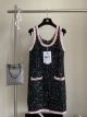 Chanel Glittered Knitted Dress ccst7622083023