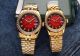 Rolex Datejust Couple Watches rxzy02530811a Gold Red